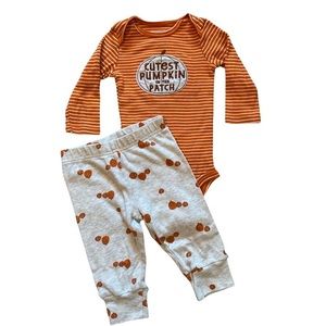 Just One You by Carter’s Cutest Pumpkin In Tge Patch Set 6M